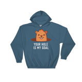 Your Hole is My Goal (Hoodie)-Hoodie-Swish Embassy