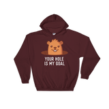 Your Hole is My Goal (Hoodie)-Hoodie-Swish Embassy