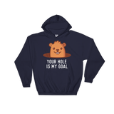 Your Hole is My Goal (Hoodie)-Hoodie-Swish Embassy