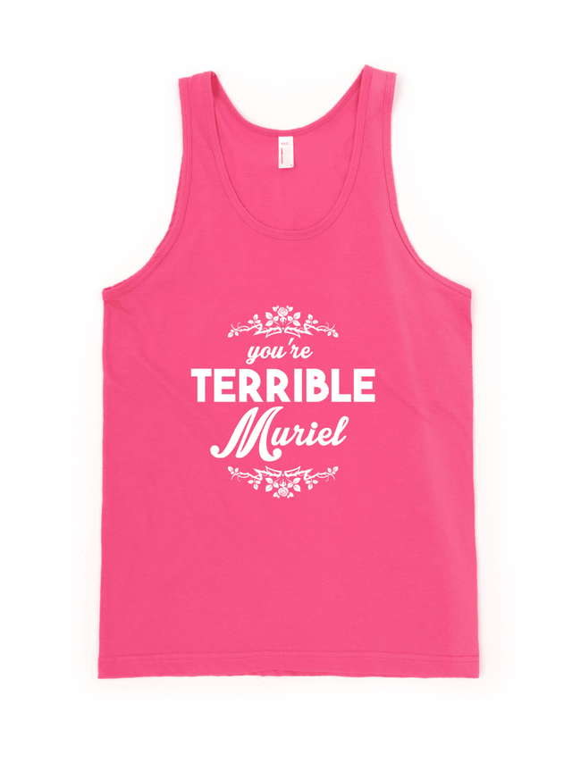 You're Terrible Muriel Tank-Tank Top-Swish Embassy