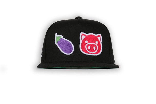 Aubergine Pig (Headwear)-Headwear-Swish Embassy