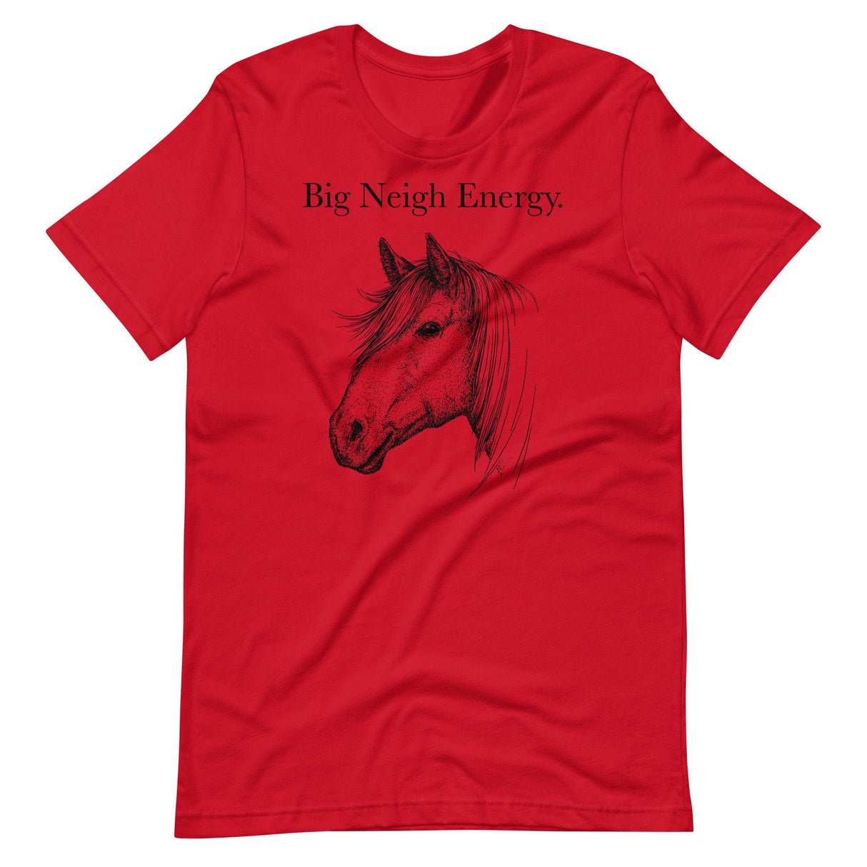 Big Neigh Energy-T-Shirts-Swish Embassy