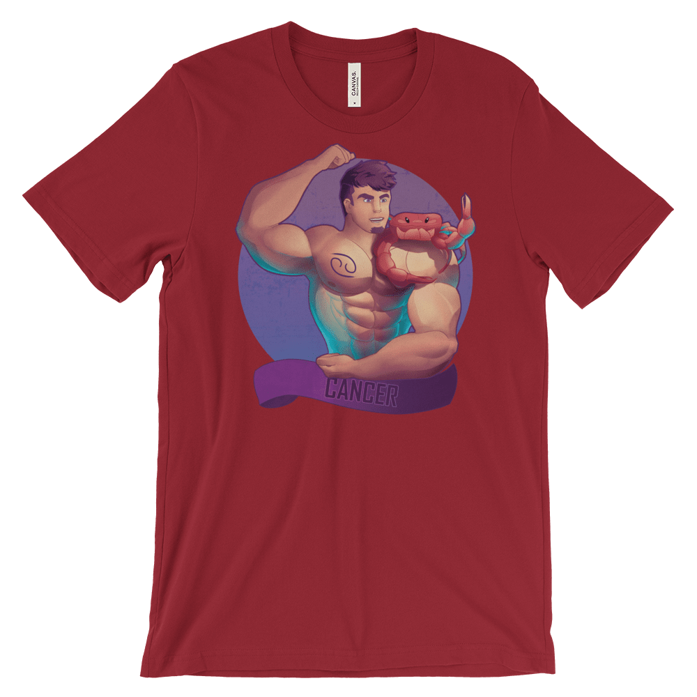 Cancer (Zodiac)-T-Shirts-Swish Embassy