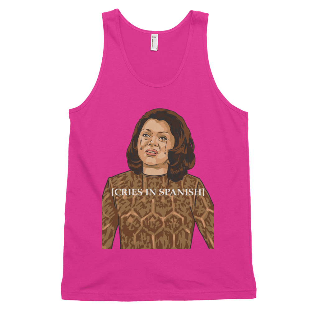Cries in Spanish (Tank)-Tank Top-Swish Embassy