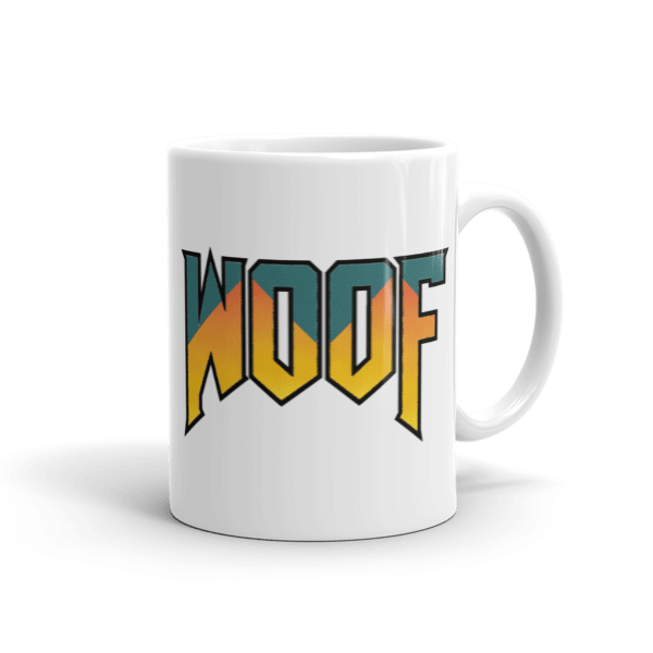 Doom Woof (Mug)-Mugs-Swish Embassy