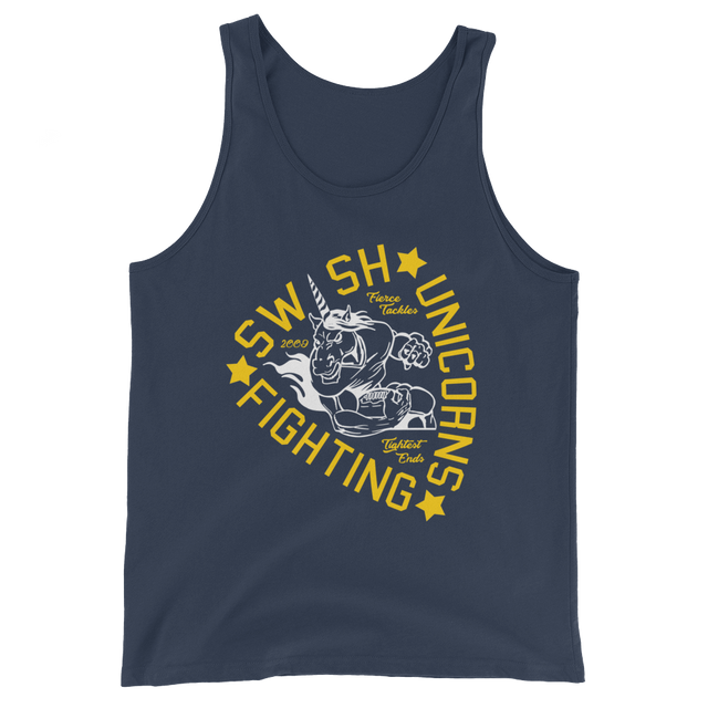 Fighting Unicorns (Tank Top)-Tank Top-Swish Embassy