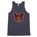 Flat Bear (Tank)-Tank Top-Swish Embassy