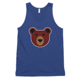 Flat Bear (Tank)-Tank Top-Swish Embassy