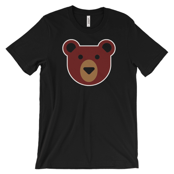 Flat Bear-T-Shirts-Swish Embassy