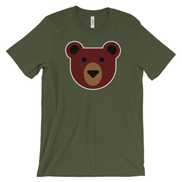 Flat Bear-T-Shirts-Swish Embassy