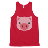 Flat Pig (Tank)-Tank Top-Swish Embassy