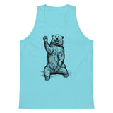 Friendly Bear (Tank Top)-Tank Top-Swish Embassy