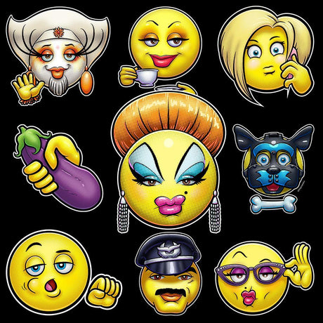 Gaymojis (Select Design)-T-Shirts-Swish Embassy