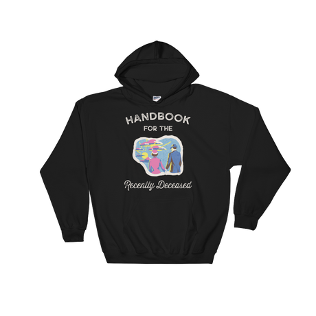 Handbook for the Recently Deceased (Hoodie)-Hoodie-Swish Embassy