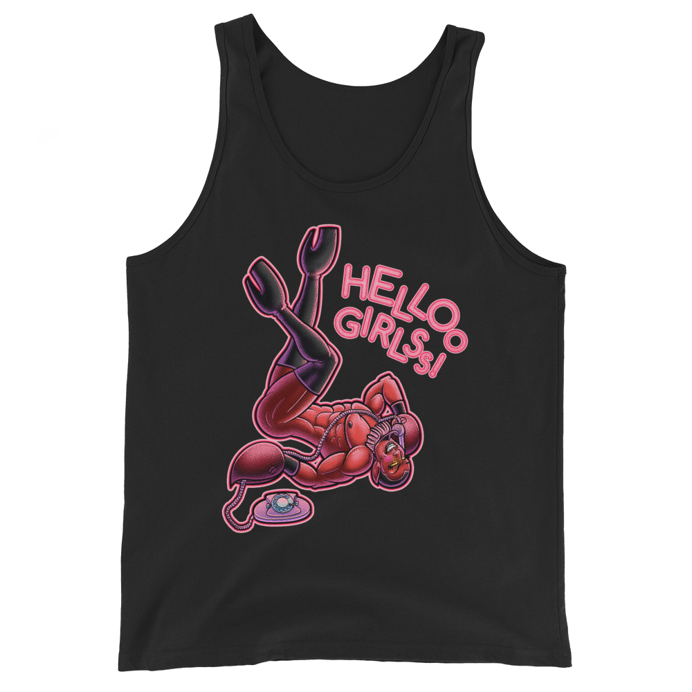 Helloo Girlss! (Tank Top)-Tank Top-Swish Embassy