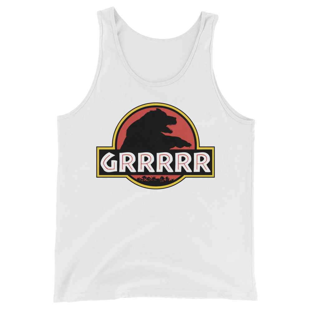 Jurassic Bear (Tank Top)-Tank Top-Swish Embassy
