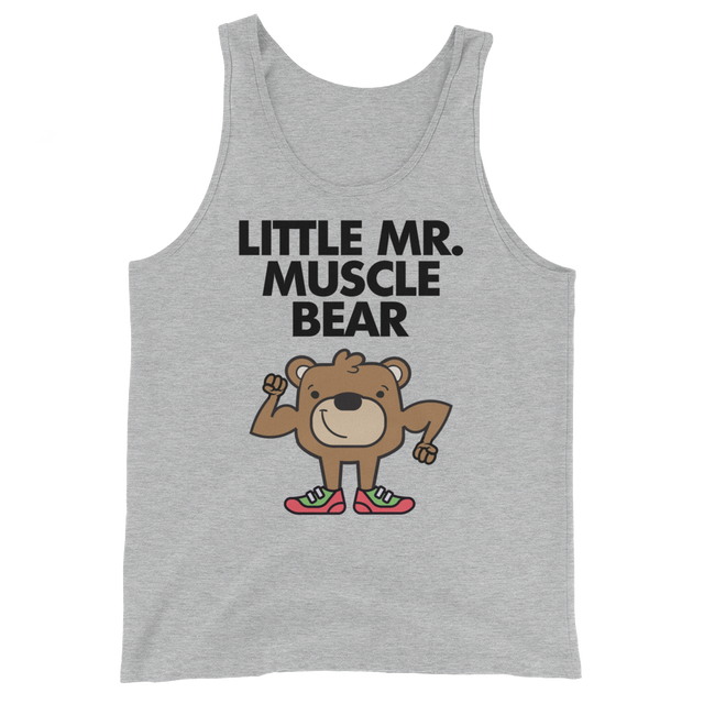 Little Mr. Muscle Bear (Tank Top)-Tank Top-Swish Embassy