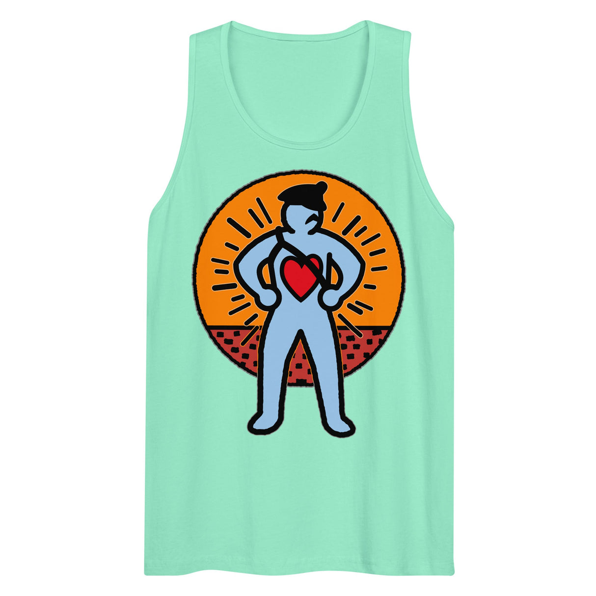 Love that Leather (Tank Top)-Tank Top-Swish Embassy