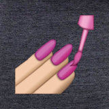 Nail Polish Emoji-T-Shirts-Swish Embassy