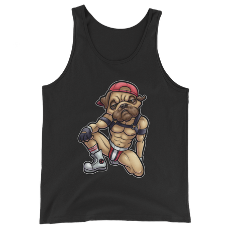 Nasty Pug (Tank Top)-Tank Top-Swish Embassy