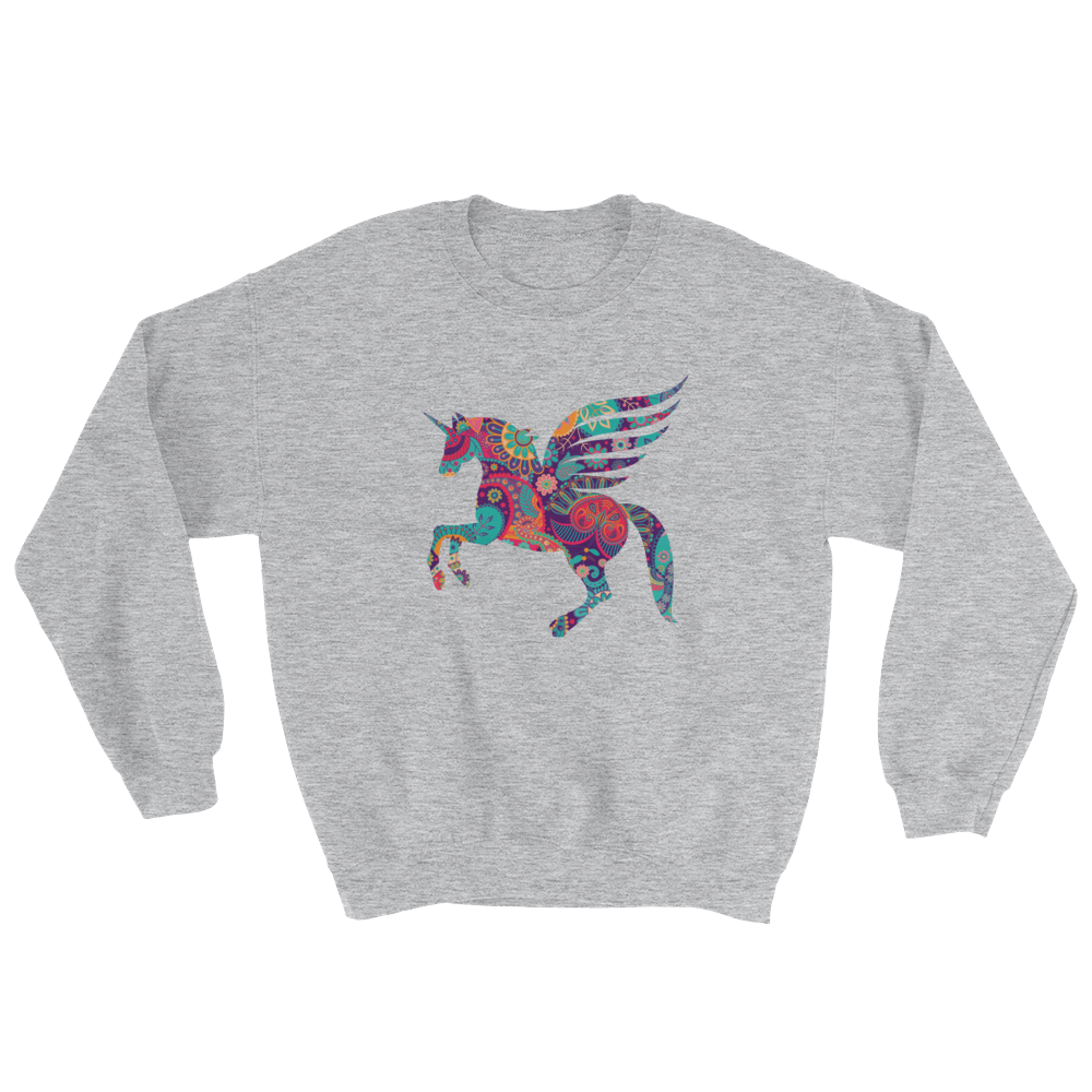 Paisley Pegacorn (Long Sleeve)-Long Sleeve-Swish Embassy