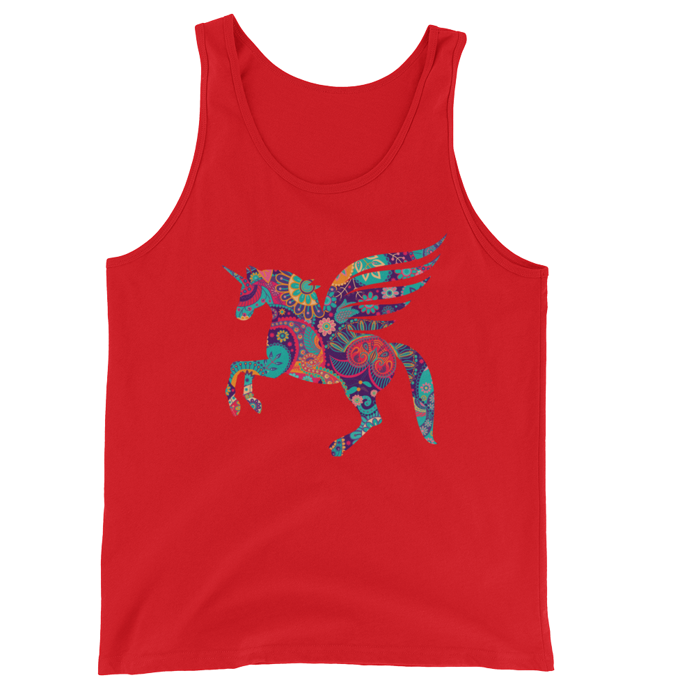 Paisley Pegacorn (Tank Top)-Tank Top-Swish Embassy