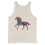 Paisley Unicorn (Tank Top)-Tank Top-Swish Embassy