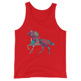 Paisley Unicorn (Tank Top)-Tank Top-Swish Embassy