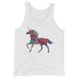 Paisley Unicorn (Tank Top)-Tank Top-Swish Embassy