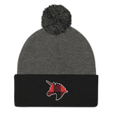 Plaid Unicorn (Beanie)-Beanie-Swish Embassy