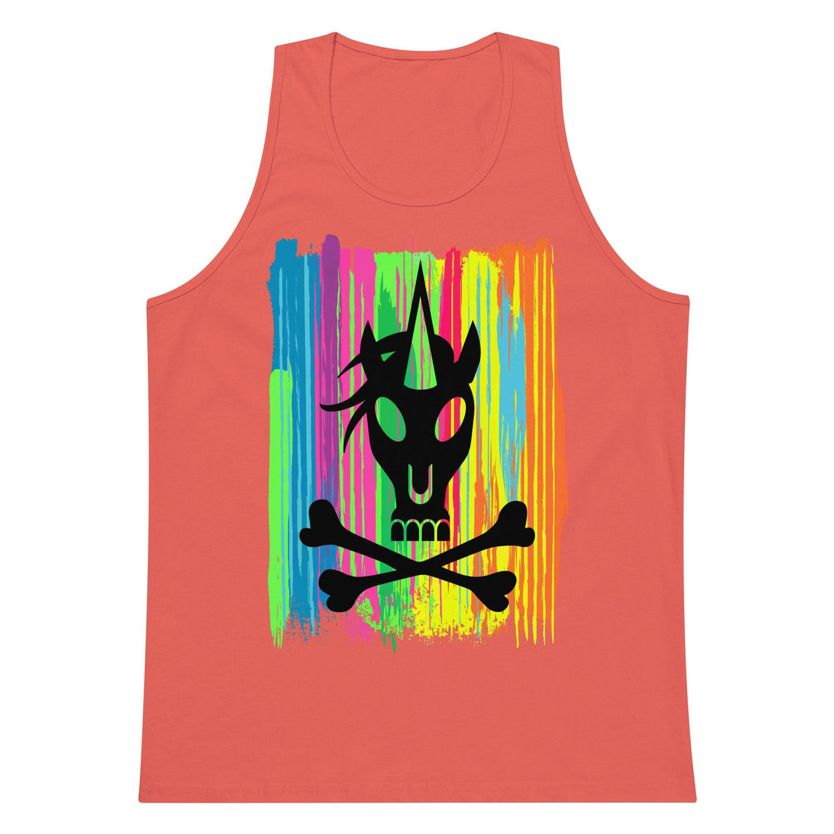Psycho Unicorn (Tank Top)-Tank Top-Swish Embassy