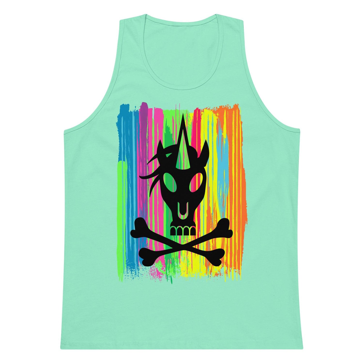 Psycho Unicorn (Tank Top)-Tank Top-Swish Embassy