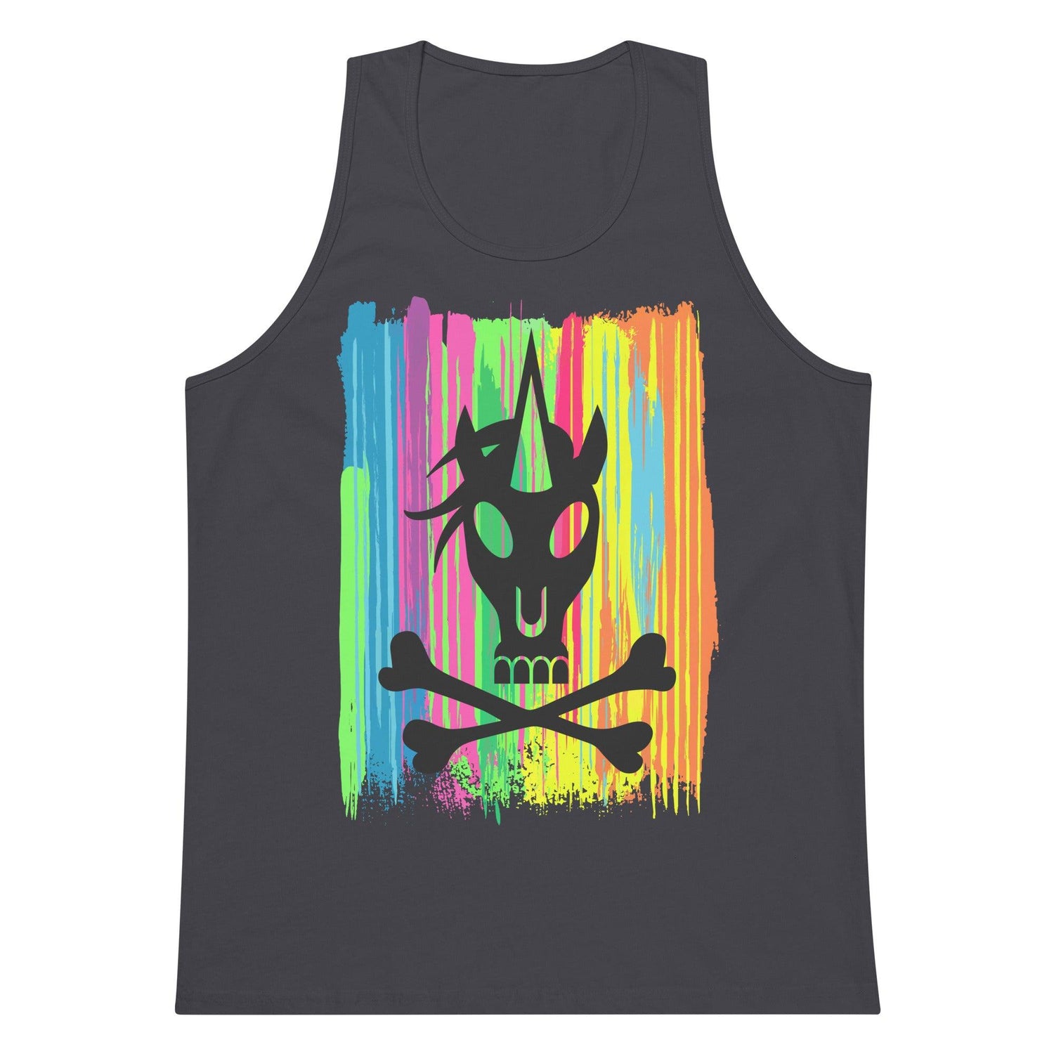 Psycho Unicorn (Tank Top)-Tank Top-Swish Embassy