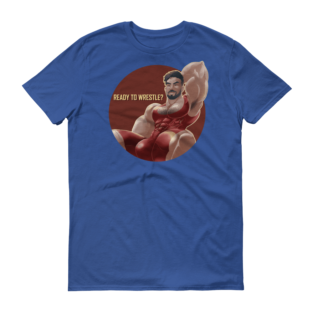 Ready to Wrestle?-T-Shirts-Swish Embassy