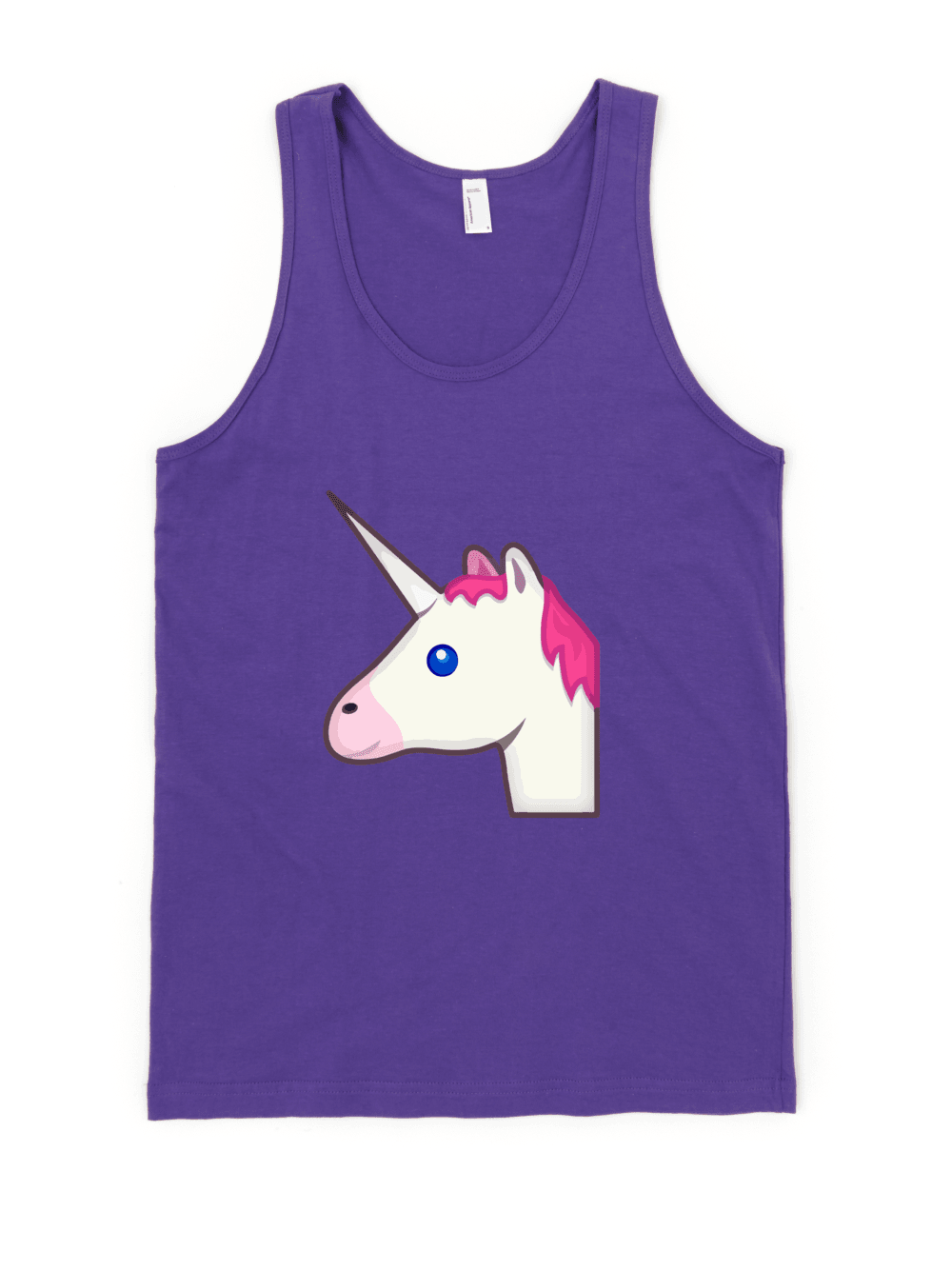 Unicorn Emoji Tank-Tank Top-Swish Embassy