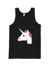 Unicorn Emoji Tank-Tank Top-Swish Embassy