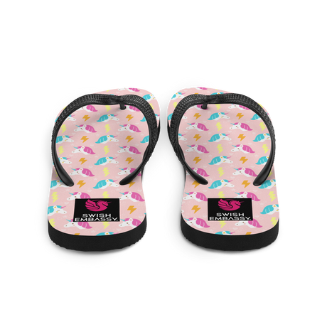 Unicorn Thunder (Flip Flops)-Flip Flops-Swish Embassy
