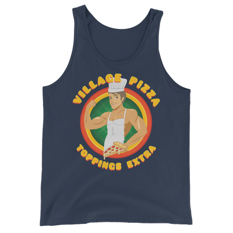 Village Pizza (Tank Top)-Tank Top-Swish Embassy