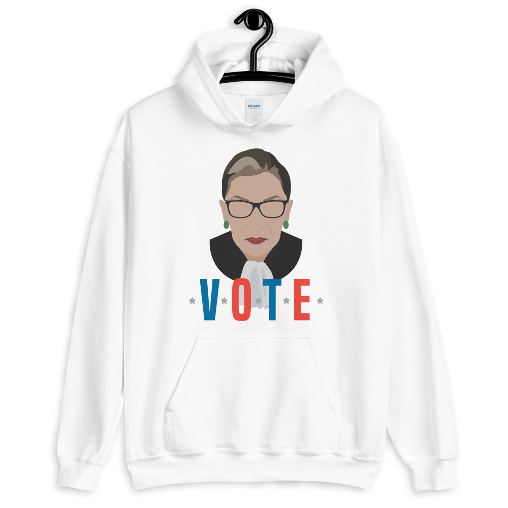 Vote RBG (Hoodie)-Hoodie-Swish Embassy