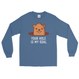 Your Hole is My Goal (Long Sleeve)-Long Sleeve-Swish Embassy